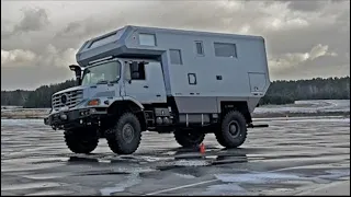 EXMO Elchtest! Mercedes Zetros im Driving Center Gross Dölln