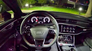 2023 Audi S6 - POV Night Drive / Final Thoughts