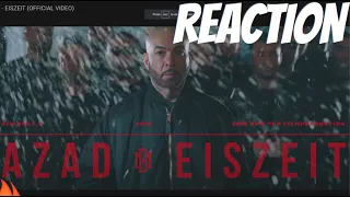 Canadian Rapper reacts to German Rap | AZAD EISZEIT OFFICIAL VIDEO #5MIN06SEC @SMAKSHADE