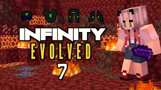 Нано броня и проблемы с мечом #7 прохождение Infinity Evolved Expert Mode