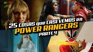 ⚡ 25 COSAS que CASI VEMOS en POWER RANGERS: PARTE 4 ⚡ | Armando R.