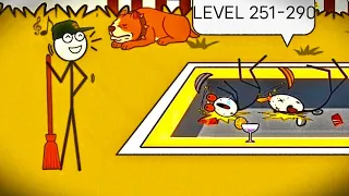 THIEFPUZZLE LEVEL 251 - 290. FUNNY STICK MAN (WEEGON) WALKTROUGH