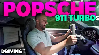 Porsche 911 992 Turbo S Brutal Acceleration and Review 4K