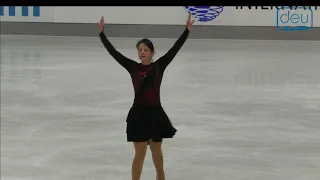 S  ULANDE GLAZUNOVA. Oberstdorf 2018. Silver Ladies II - Free Skating. 26 place