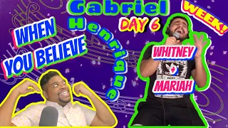 Gabriel Henrique - When You Believe | REACTION | Maikuniverse (Whitney Houston/Mariah Carey)