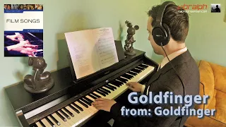 8 Goldfinger - Goldfinger (James Bond) / FILM SONGS really easy piano