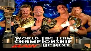 Chris Benoit & Edge vs Randy Orton & Batista RAW 5/17/2004 Highlights