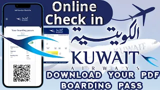 How to Do Online Check-in for Kuwait Airways flights | Boarding Pass Kuwait_ Airways Online Check In