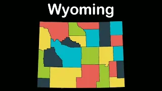 Let's Explore Wyoming's Counties! | 50 States Song For Kids | ALittleKidOwnsANewChannel