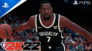 NBA 2K22 [PS5 UHD] Brooklyn Nets vs Charlotte Hornets | Ultra Graphics Next Gen 4K Gameplay