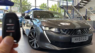 Peugeot 508 hybrid 225ps 2020 interior-exterior