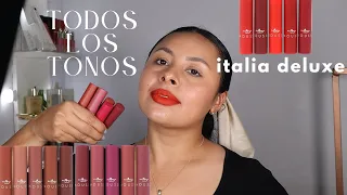 MOUSSE MATTE ITALIA DELUXE TODOS LOS TONOS | HolaLizy 🦋