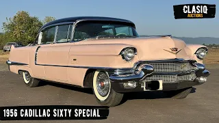 1956 Cadillac Sixty Special Driving Video  + Walk Around