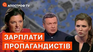 ЦІНА ПРОПАГАНДИ: скільки заробляють Соловйов, Скабєєва, Симоньян та інші / Апостроф тв