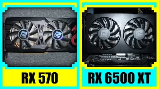 RX 570 4GB vs RX 6500 XT in 2022