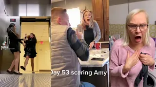 SCARE CAM Priceless Reactions😂#75 Impossible Not To Laugh🤣🤣//TikTok Honors/