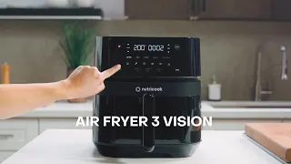 Nutricook Air Fryer 3 Vision 5.7 L Black | Air fryer Product Video | Recipes in Air Fryer.