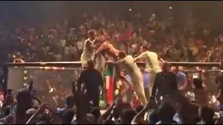 Conor McGregor TKOs Mendes -Unseen Crowd Reaction