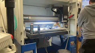 DATRON M8 CNC Machine… Doing some Maintenence Work