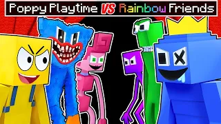 ¡¿RAINBOW FRIENDS vs. POPPY PLAYTIME en Minecraft?!