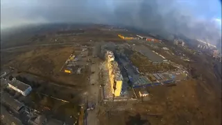 Drone video shows major destruction left behind in Mariupol, Ukraine
