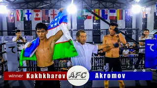 Mukhriddin Kakhkharov vs Azizbek Akromov / Мухриддин Каххаров  vs Азизбек Акромов бой по Боксу