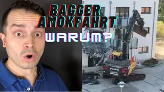 Reaction: Bauunternehmer / Baggerfahrer fährt Amok / rastet aus