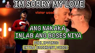 IM SORRY MY LOVE by: VICTOR WOOD #entertainment .AGT SINGING CONTEST PARODY.