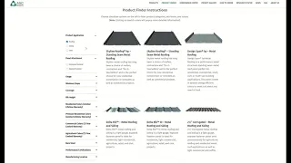 How to find a metal roof with the Metal Roofing Product Finder from ASC Building Products