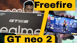 Realme GT Neo 2 Freefire Test | Realme GT neo 2 Gaming Test and  Review | realme gt neo 2 UNBOXING