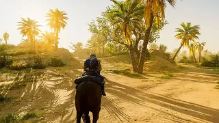 Relaxing Horseback Riding through Baghdad and surrounding Desert | Assassins Creed: Mirage 4k