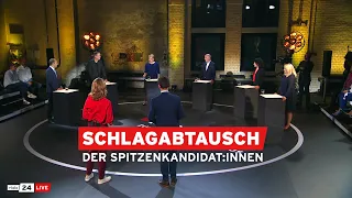 A100 fertig stellen? Tempelhofer Feld bebauen? Die Berliner Spitzenkandidat:innen diskutieren