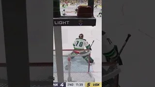 NHL 23 clutch breakaway save! #nhl23 #ps5 #eashl #hockey  #goalie #shorts