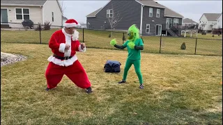 Santa vs. Grinch - The Nguyen Family Christmas 2023