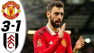 Manchester United vs Fulham 3 1   All Goals & Extended Highlights   2023 HD