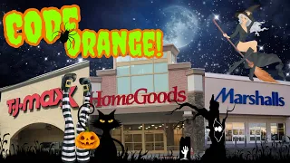 🧡👻 CODE ORANGE AT TJ MAXX HOMEGOODS and MARSHALLS | HOTTEST MUST HAVES FOR HALLOWEEN 2023