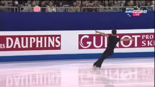 羽生結弦選手2015世界選手権SP,6分練習B・ユーロ翻訳