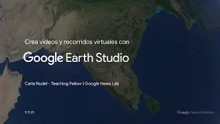 GNI Live Training en Español: Earth Studio (LATAM)