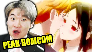 This Is PEAK ROMCOM | Kaguya-sama Love is War The First Kiss That Never Ends Part 4 (REACTION)