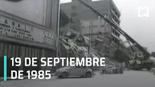 Así se vivió el terremoto del 19 de Septiembre de 1985