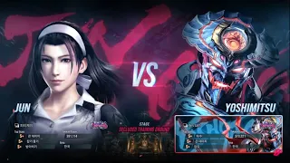 PTJ (jun) VS eyemusician (yoshimitsu) - Tekken 8 Rank Match