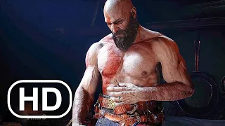 Kratos Remembers His Wounds From Zeus In Greece Scene 4K - God Of War Ragnarok