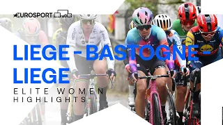 INCREDIBLE VICTORY 🏆 | Liege - Bastogne - Liege 2024 Women's Race Highlights | Eurosport Cycling