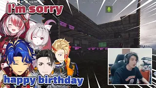 Jubutsu Family Crashed their Heli at Sutanmi's house on his birthday [VCR RUST]