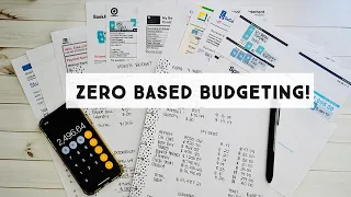 How To Setup a Zero Based Budget | On a Debt Free Journey | Dave Ramsey Inspired