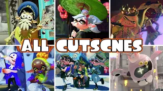 The Splatoon Movie - ALL CUTSCENES in Splatoon! (2015 - 2024)