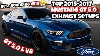 Top 2015-2017 Ford Mustang GT 5.0 Exhaust Setups