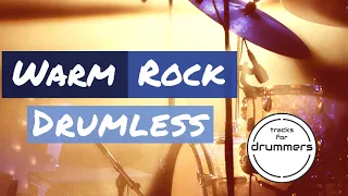 Drumless Warm Rock Track - with Metronome - GREAT SOUND