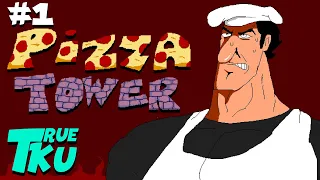 Pizza Tower / Пицца Башня Прохождение #1 Кулинарный Стрим