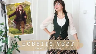 Making A Hobbity Vest | Sew With Me